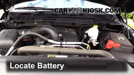 2013 Ram 1500 Sport 5.7L V8 Crew Cab Pickup Battery Jumpstart